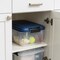 IRIS USA WeatherPro Airtight Pet Food Storage Container, Navy